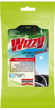 

Салфетки Arexons Wizzy Glass Cleaner 1932 нетканый материал 200x295 15 шт