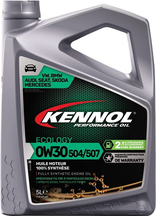 

Моторное масло Kennol Ecology 504/507 0W-30 синтетическое 193773