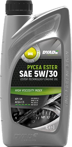

Моторное масло DYADE Pycea Ester 5W-30 синтетическое 575102