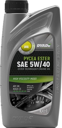 

Моторное масло DYADE Pycea Ester 5W-40 синтетическое 575171