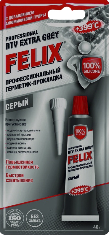 

Формирователь прокладок Felix Professional RTV Extra серый 411040109
