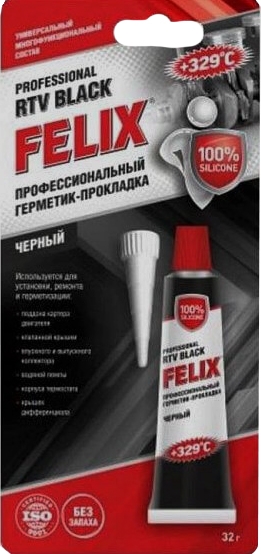 

Формирователь прокладок Felix Professional RTV черный 411040062