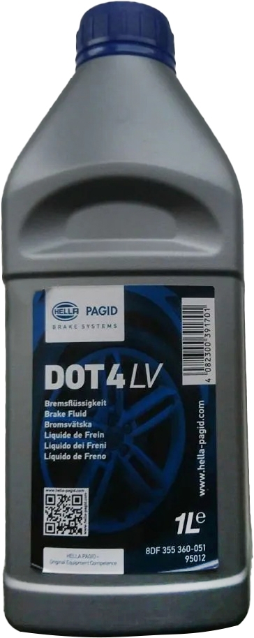 

Тормозная жидкость HELLA PAGID LV DOT 4 8DF355360051