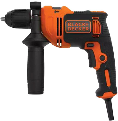 

Дрель ударная BLACK+DECKER BEH550 сетевая