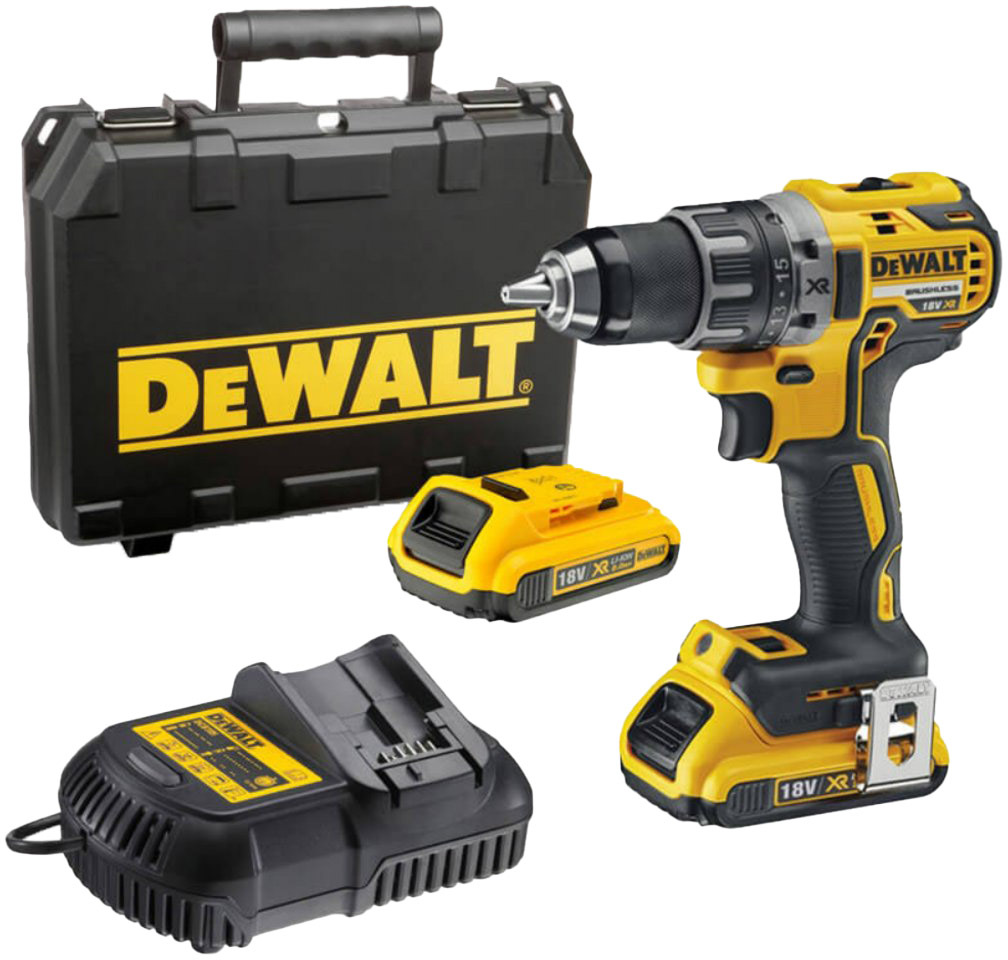 

Шуруповерт DeWALT аккумуляторный DCD791D2 (2 аккумулятора + ЗУ + чехол)