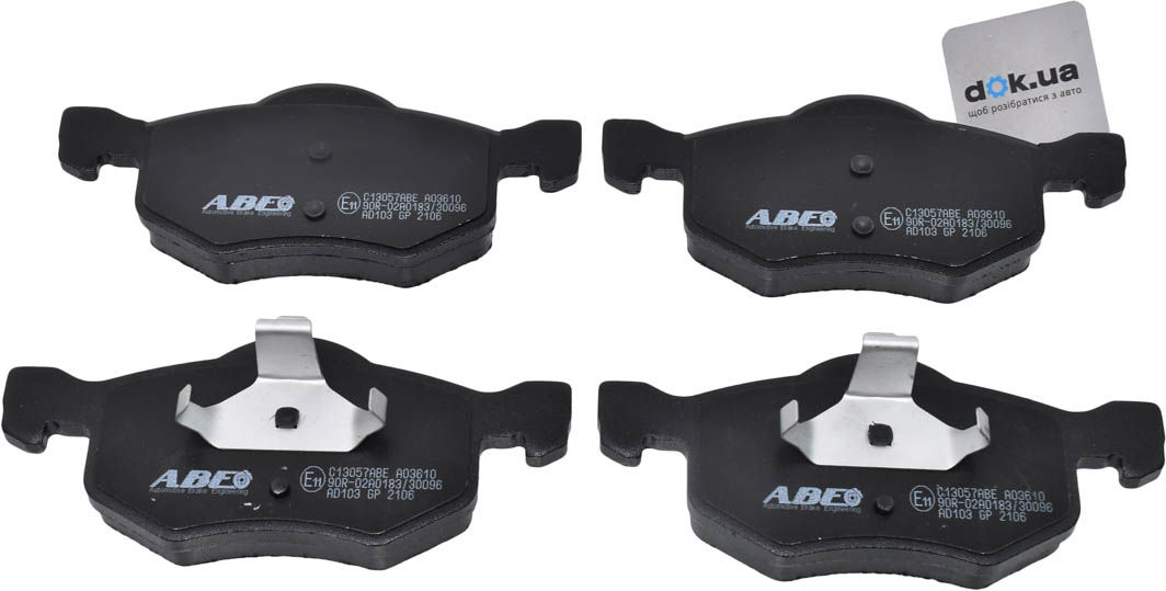 

Abe C13057ABE Тормозные колодки