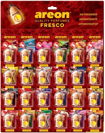 

Набор ароматизаторов Areon Fresco Ассорти FRESCOMIX