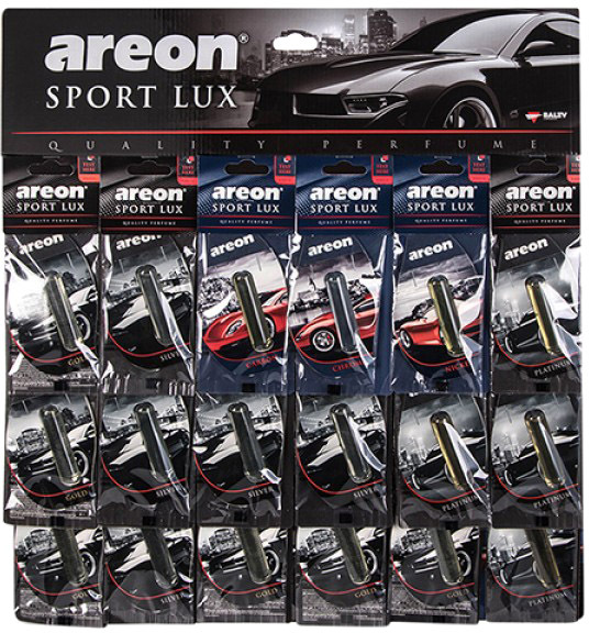 

Набор ароматизаторов Areon Lux Sport Liquid Ассорти SPORTLUXMIX