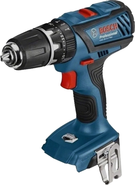 

Шуруповерт Bosch аккумуляторный GSB 18-2-LI PLUS Professional (без аккумулятора) 06019E7102