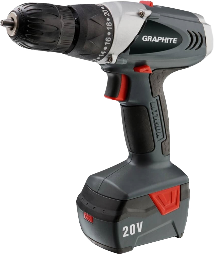 

Шуруповерт Graphite 58G134 (2 аккумулятора + чехол)