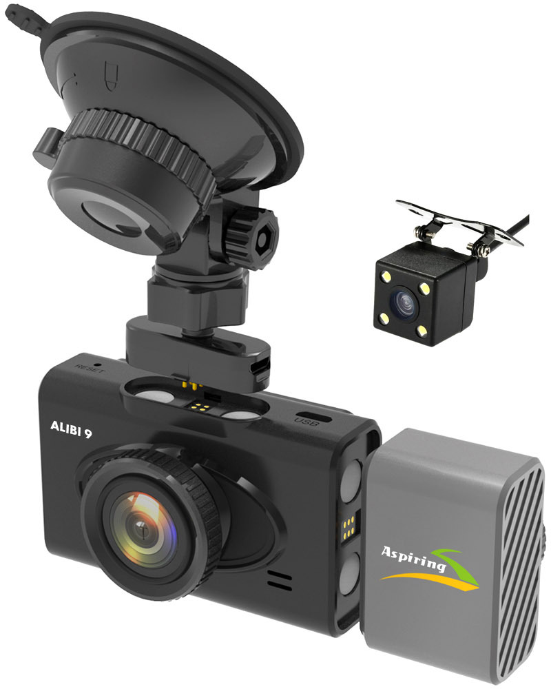 

Видеорегистратор Aspiring Alibi 9 CD1MP20GAL9