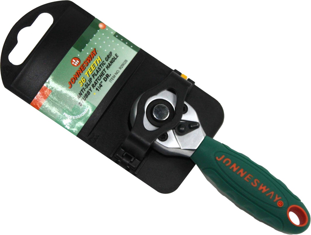 

Трещотка Jonnesway Professional R2902B 1/4" 36 зубцов 110 мм