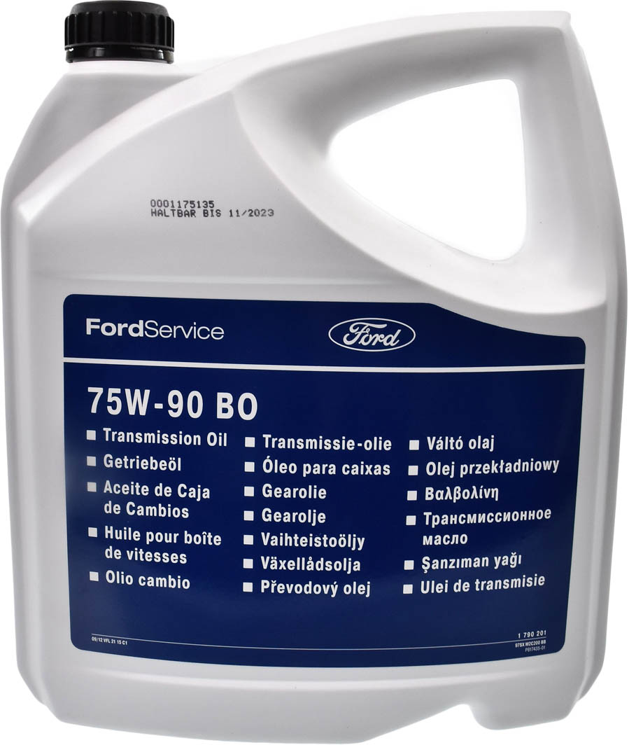 

Трансмиссионное масло Ford BO 75W-90 синтетическое 1790201
