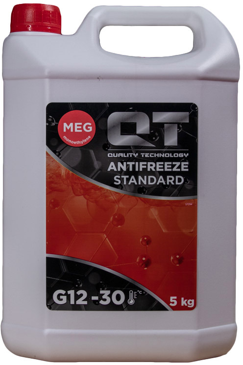 

Готовый антифриз QT MEG Standard G12 красный QT551305