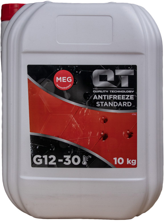 

Готовый антифриз QT MEG Standard G12 красный QT5513010