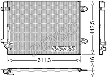 

Denso DCN32013 Радиатор кондиционера