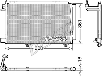 

Denso dcn10041 Радиатор кондиционера