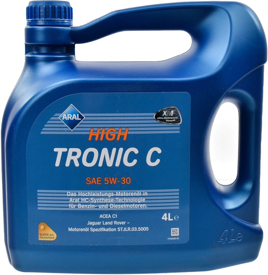 

Моторное масло Aral HighTronic C 5W-30 синтетическое 15563c