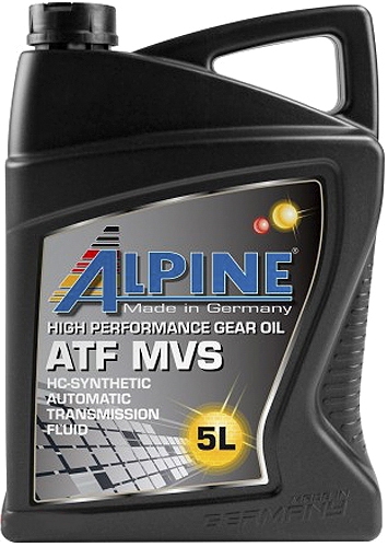 

Трансмиссионное масло Alpine ATF MVS синтетическое 0100732