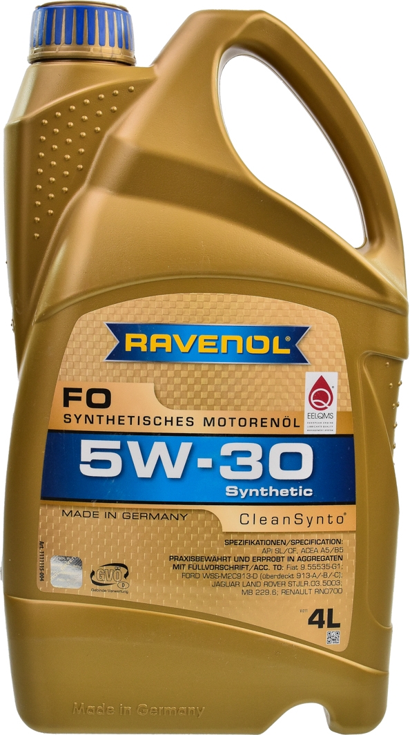 

Моторное масло Ravenol FO 5W-30 синтетическое 11111154