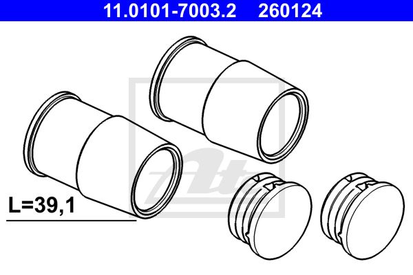 

ATE 11010170032 Направляющая гильза
