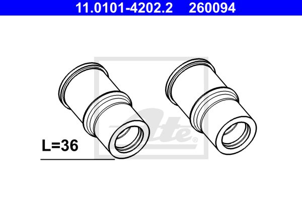 

ATE 11010142022 Направляющая гильза