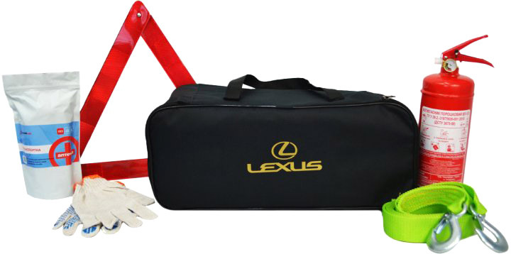 

Набор автомобилиста Poputchik Lexus 01-162-IS черный
