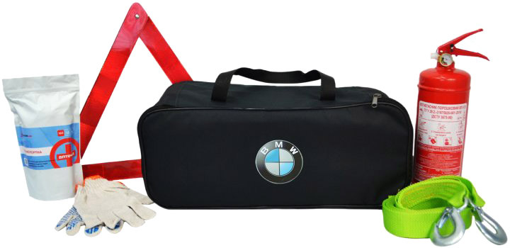 

Набор автомобилиста Poputchik BMW 01-166-IS черный
