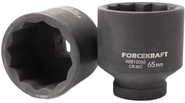 

Торцевая головка Forcekraft FK-48810065 65 мм 1"