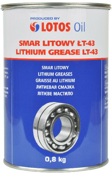 

Смазка LOTOS Lithium Grease LT-43 литиевая WR-PU04830-000
