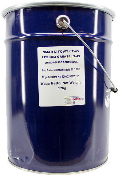 

Смазка LOTOS Lithium Grease LT-43 литиевая WR-H104830-000