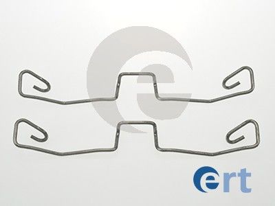 

ERT 420108 Комплектующие, колодки дискового тормоза