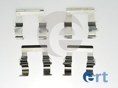 

ERT 420076 Комплектующие, колодки дискового тормоза