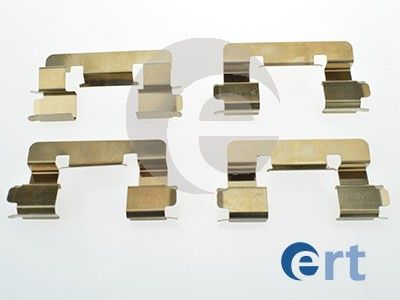 

ERT 420114 Комплектующие, колодки дискового тормоза