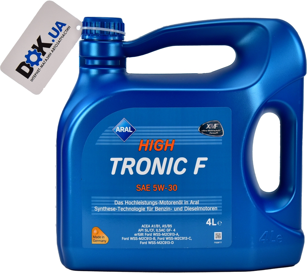 Олива Aral HighTronic F 5W-30 для Chrysler 300C 4 л