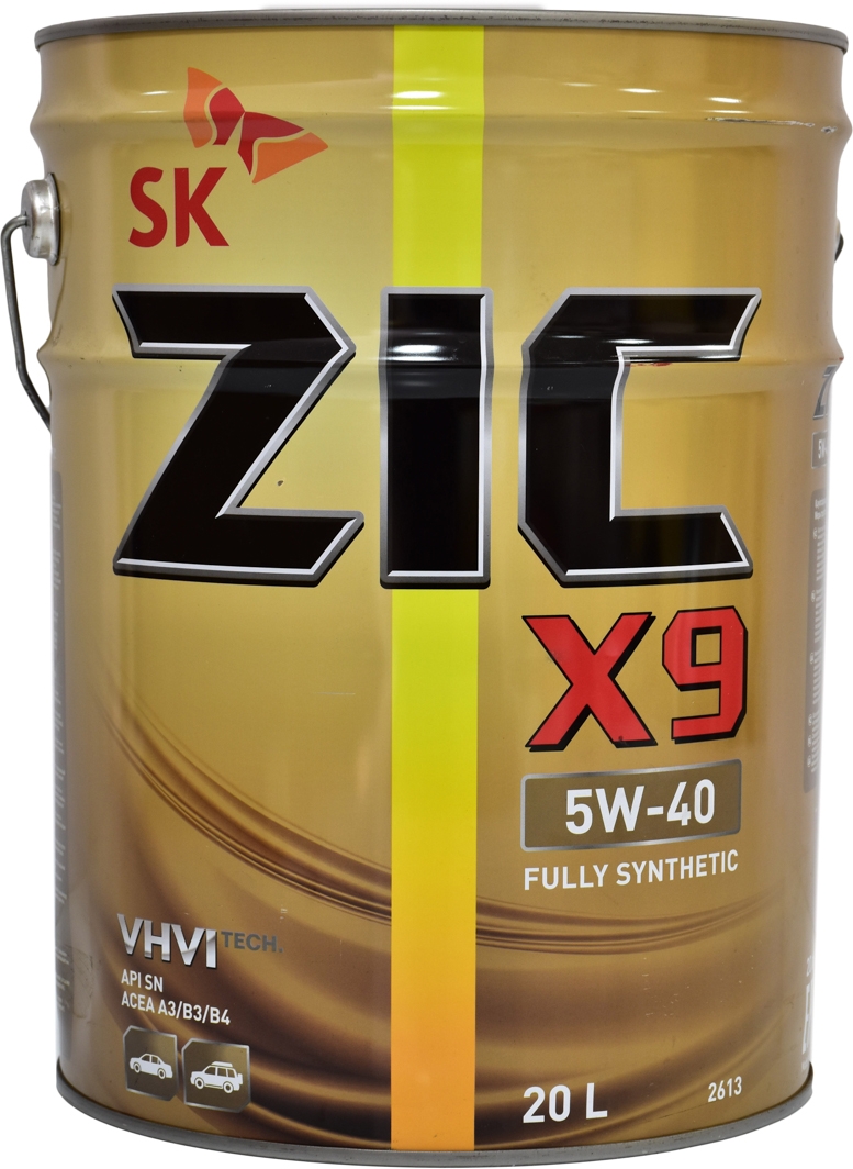 

Моторное масло ZIC X9 5W-40 синтетическое 192613