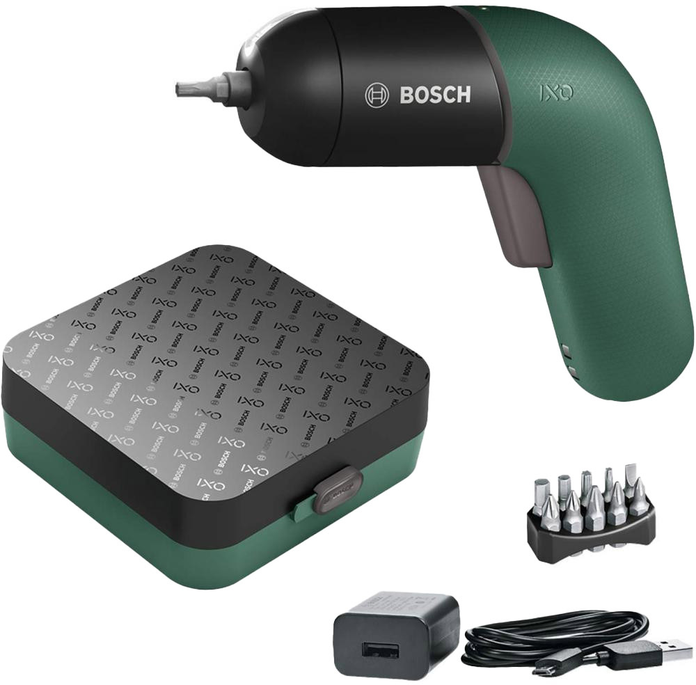 

Электроотвертка Bosch IXO VI (ЗУ + биты + чехол) 06039C7020