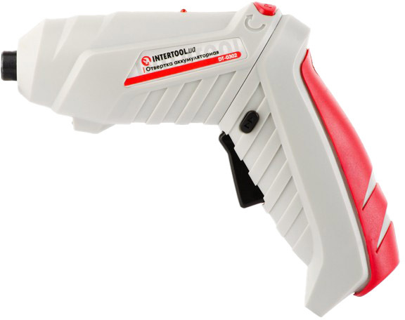 

Электроотвертка Intertool DT-0302 (ЗУ + биты + головки + чехол) DT0302