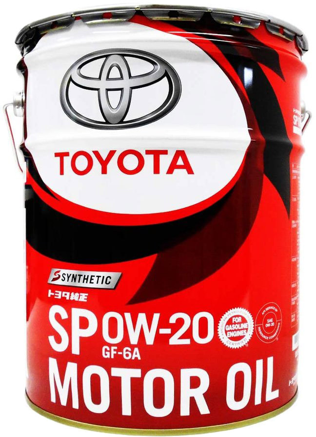 

Моторное масло Toyota SP 0W-20 синтетическое 0888013203