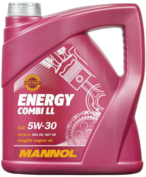 

Моторное масло Mannol Energy Combi LL 5W-30 синтетическое MN7907-4