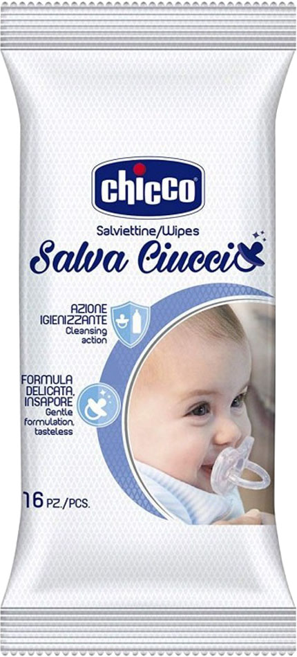 

Салфетки Chicco Salva Ciuccio 0792100 16 шт