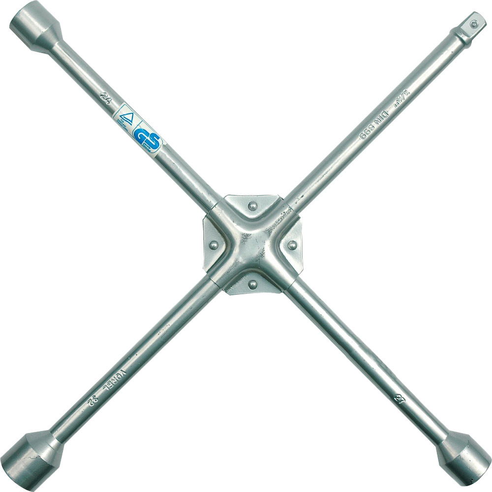 

Ключ балонный Vorel 57050 X-образный 24x27x32 мм