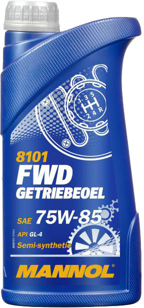 

Трансмиссионное масло Mannol FWD Getriebeoel GL-4 75W-85 полусинтетическое MN8101-4