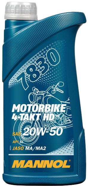 

Моторное масло 4T Mannol Motorbike 4-Takt HD 20W-50 MN7830-1