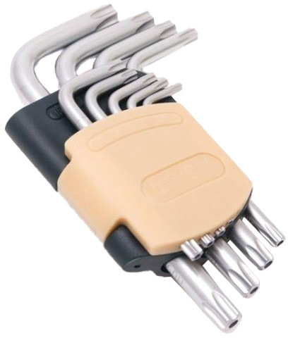 

Набор ключей TORX Rockforce RF-5098T T10H-T50H 9 шт