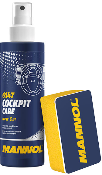 

Очиститель салона Mannol Cockpit Care новая машина 250 мл 6147