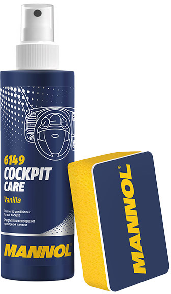 

Очиститель салона Mannol Cockpit Care ваниль 250 мл 6149