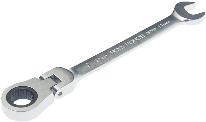 

Ключ комбинированный трещоточный Rockforce RF-75711F I-образный 11 мм с шарниром