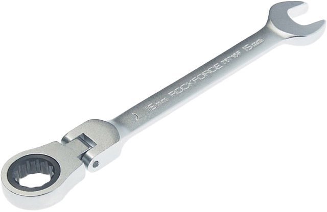 

Ключ комбинированный трещоточный Rockforce RF-75715F I-образный 15 мм с шарниром