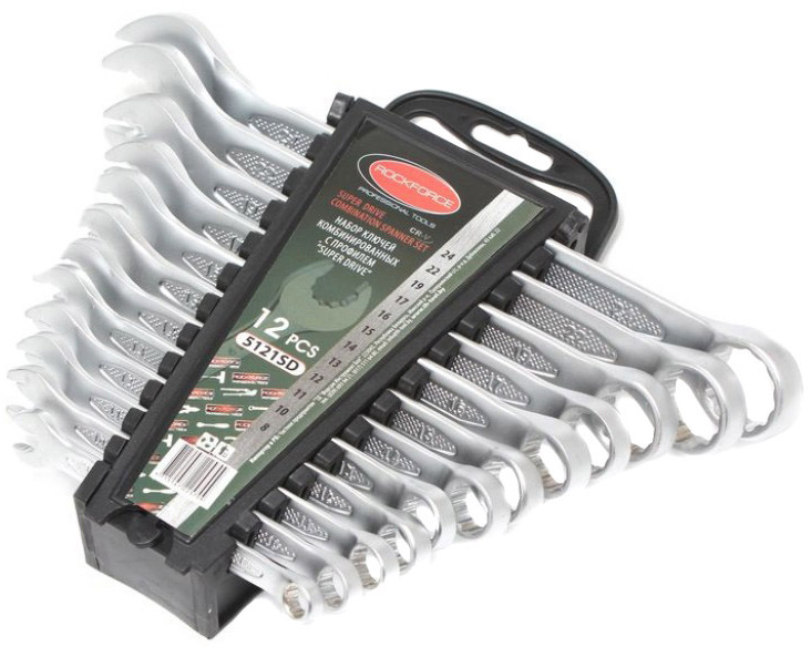 

Набор ключей рожково-накидных Rockforce RF-5121RD 8-24 мм 12 шт